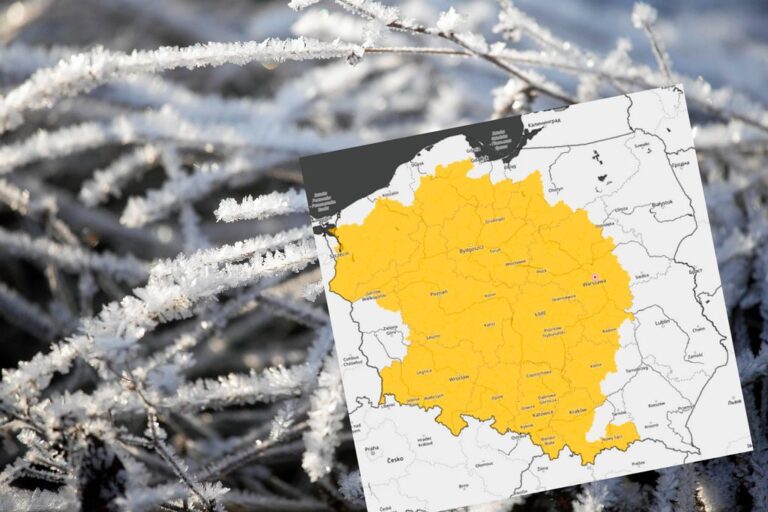 Quasi tutta la Polonia ricoperta di ghiaccio. I meteorologi hanno lanciato un allarme