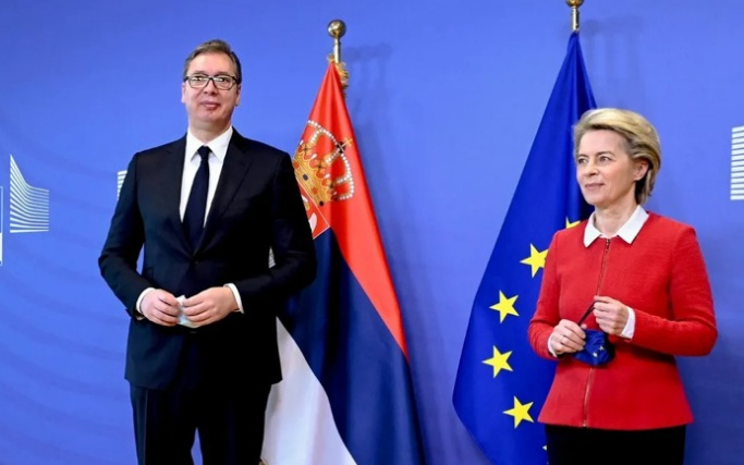 Vučić incontra Von der Leyen: Serbia impegnata ad accelerare le riforme verso l'UE