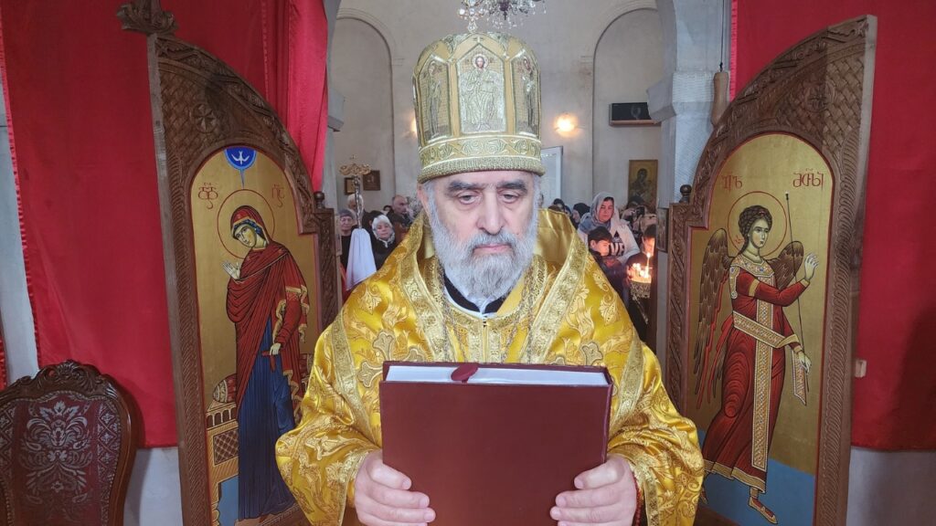 Grigol Berbichashvili. Still from video footage.
