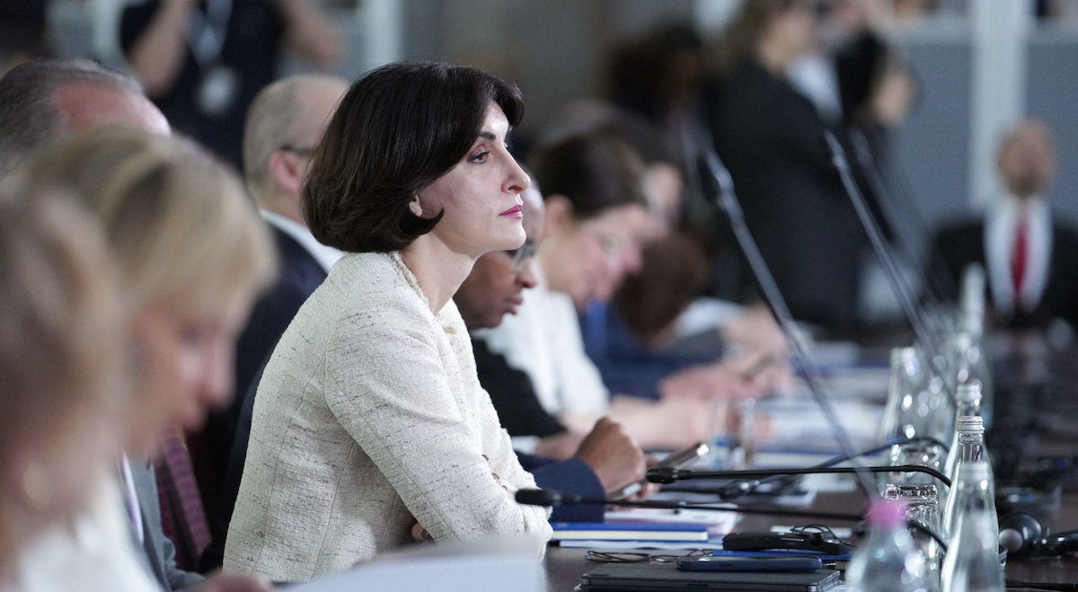 «La Russia continua l'annessione della Georgia mentre l'Occidente applica doppi standard», afferma il MAE georgiano al Consiglio d'Europa.