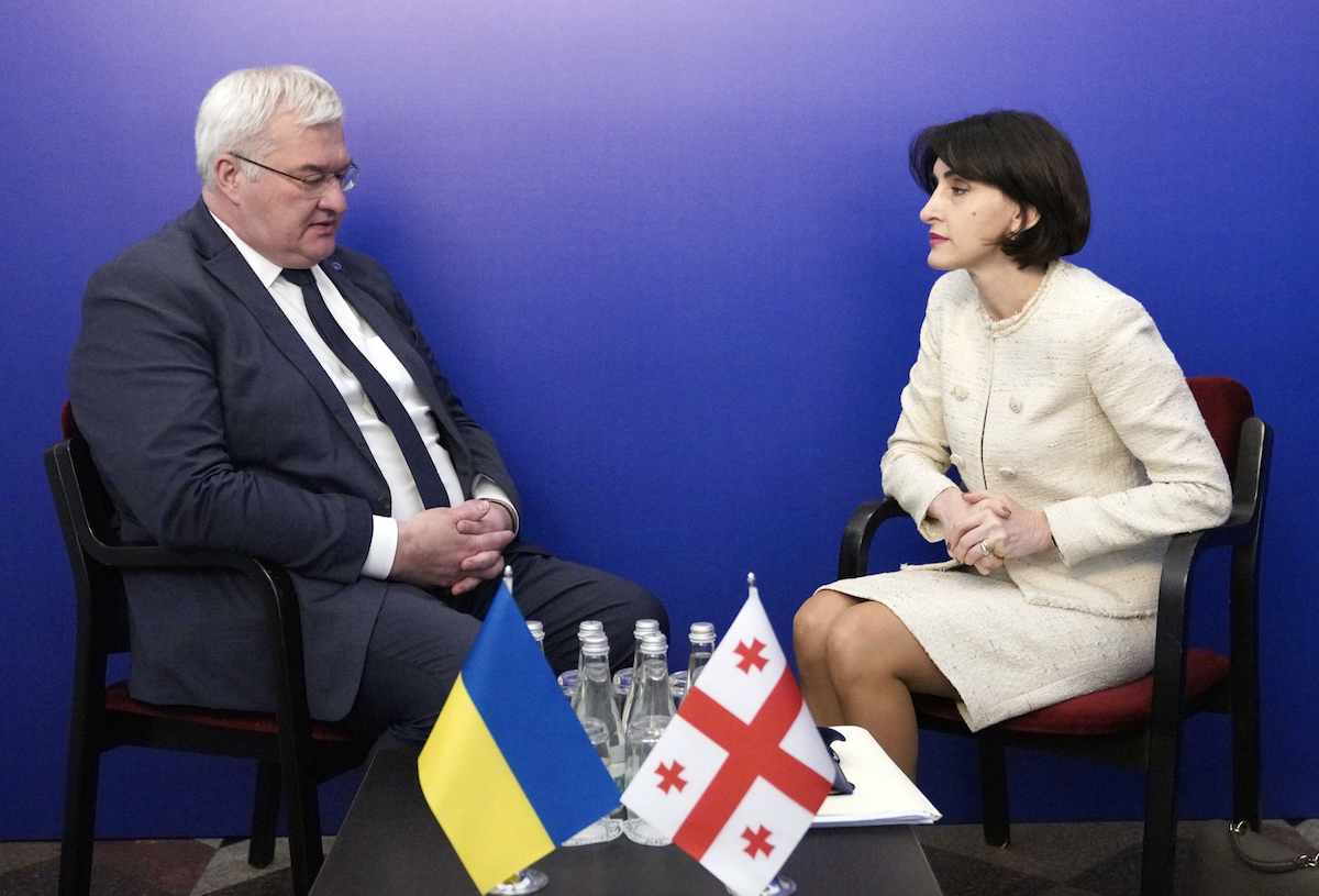 Incontro Botchorishvili–Sybiha: Georgia e Ucraina discutono il ripristino delle relazioni