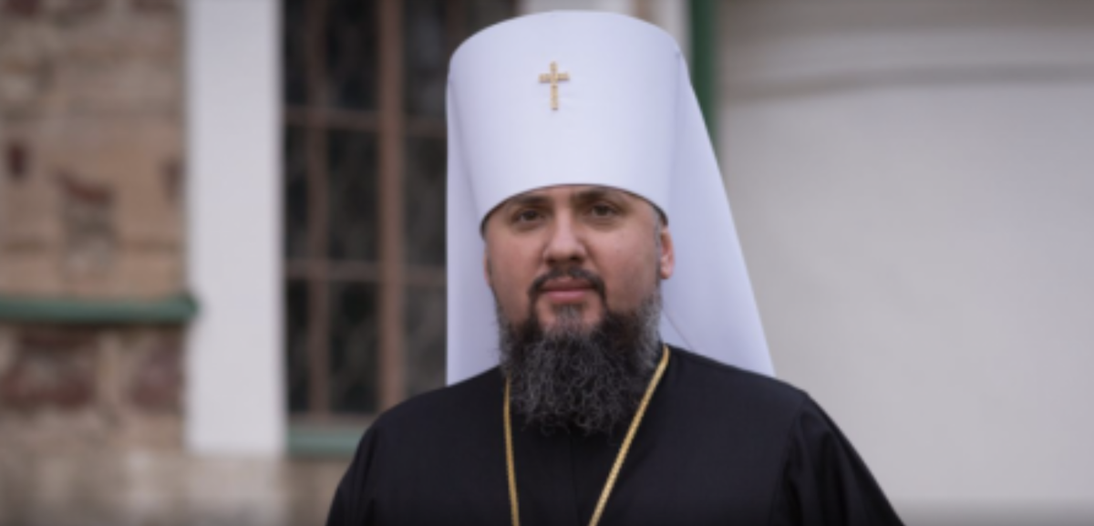 Epifanio I dell'Ucraina congratula Shio Mujiri per l'elezione a Patriarca della Georgia