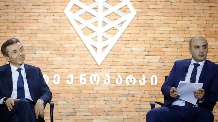 Bidzina Ivanishvili and Giorgi Udzilauri, 2013