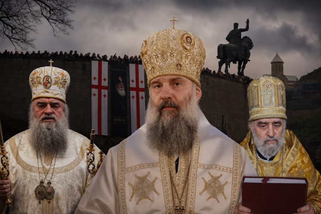 Day of Ilia II funeral in Tbilisi. 23 March 2026. JAMnews
