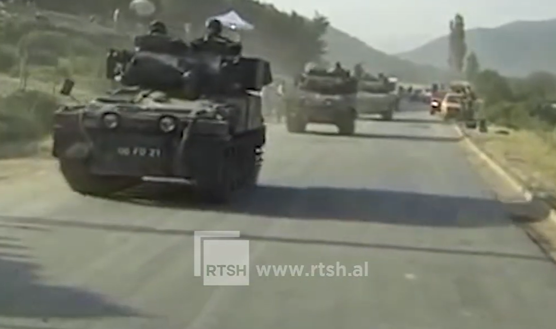 27 anni dopo l'ingresso della NATO nel Kosovo, le truppe tedesche attraversarono Kukës.