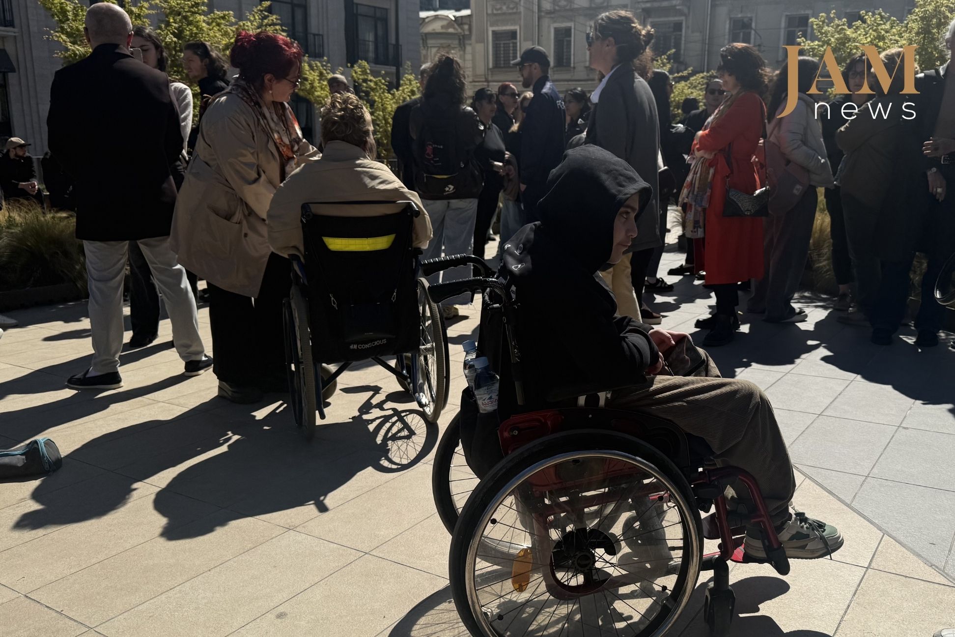 Children with Duchenne muscular dystrophy in Georgia