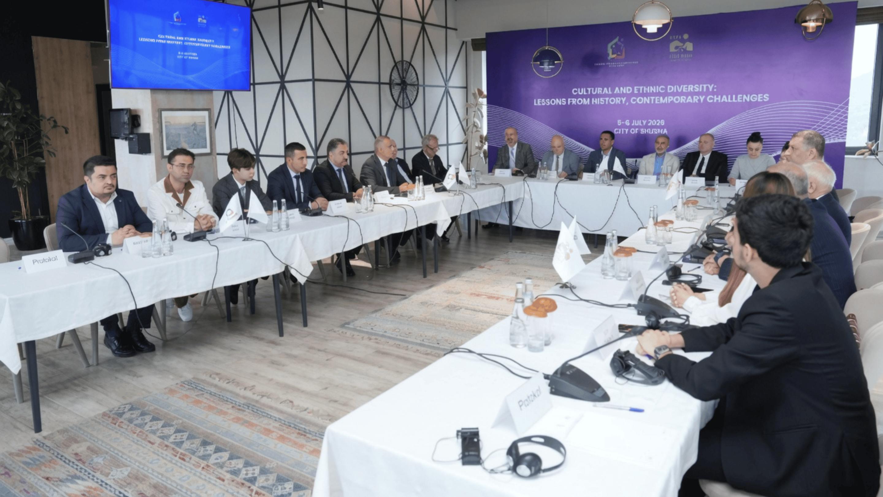 Criticism of Russia at Azerbaijani conference