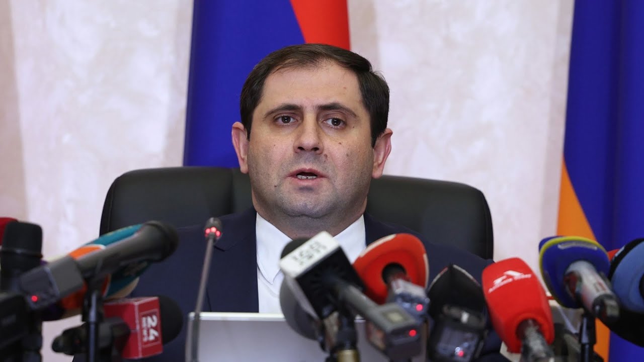 Armenia defence minister’s 2025 press conference