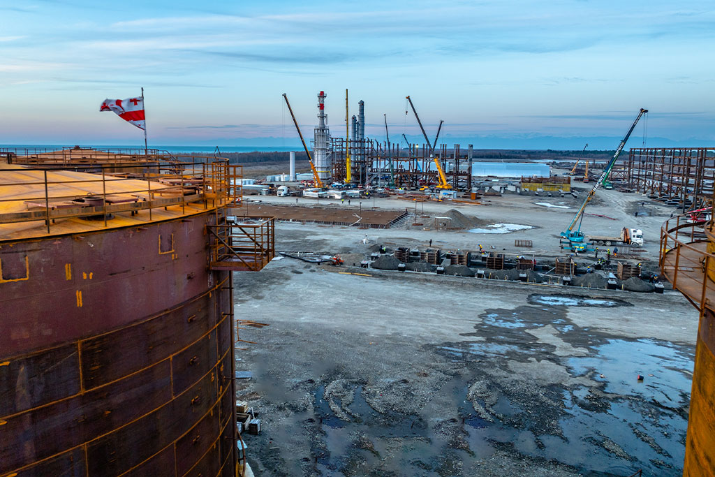 UE: 21° pacchetto di sanzioni colpisce il terminale petrolifero di Kulevi e piattaforme di criptovalute in Georgia