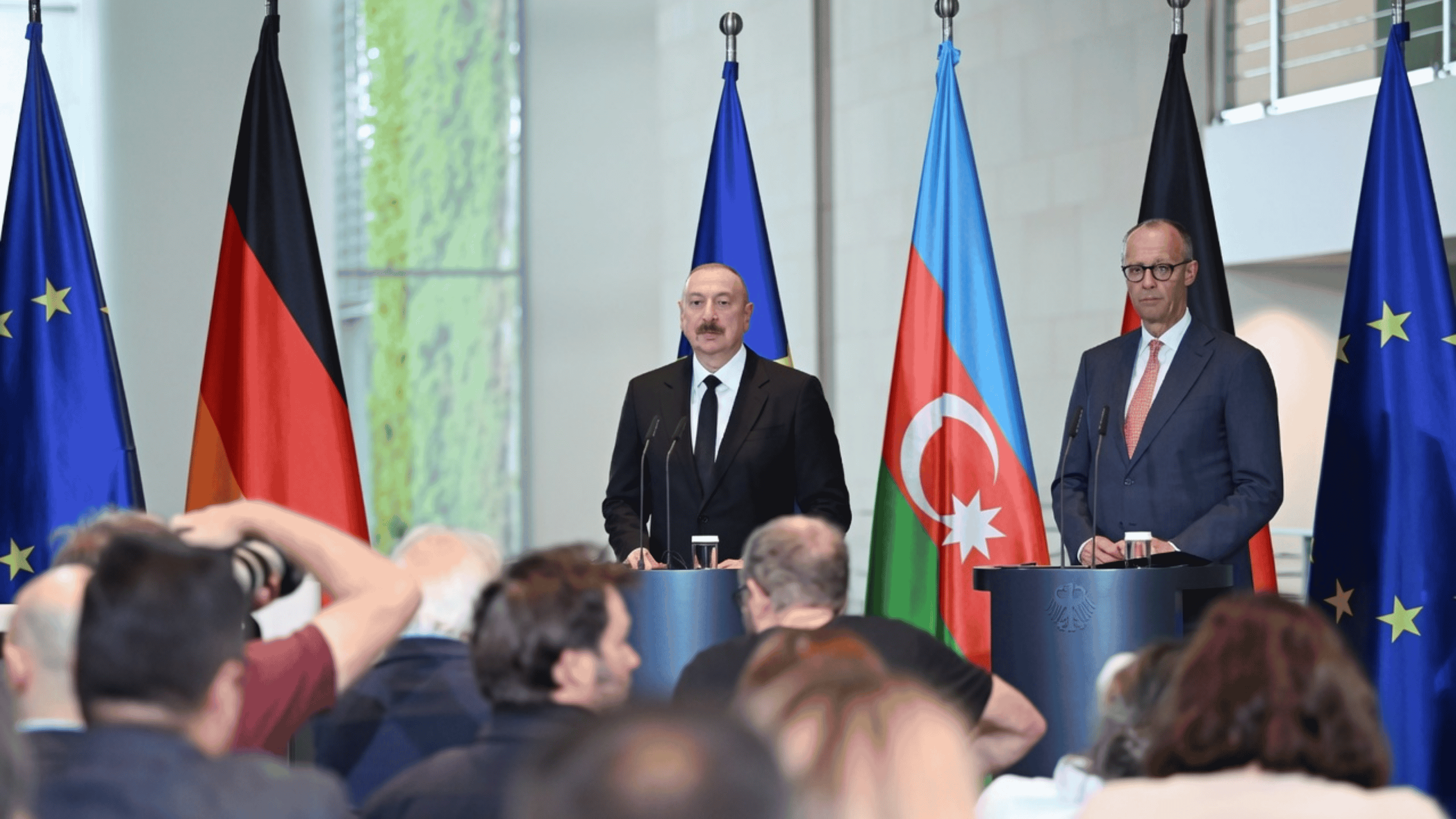 Ilham Aliyev's Berlin briefing