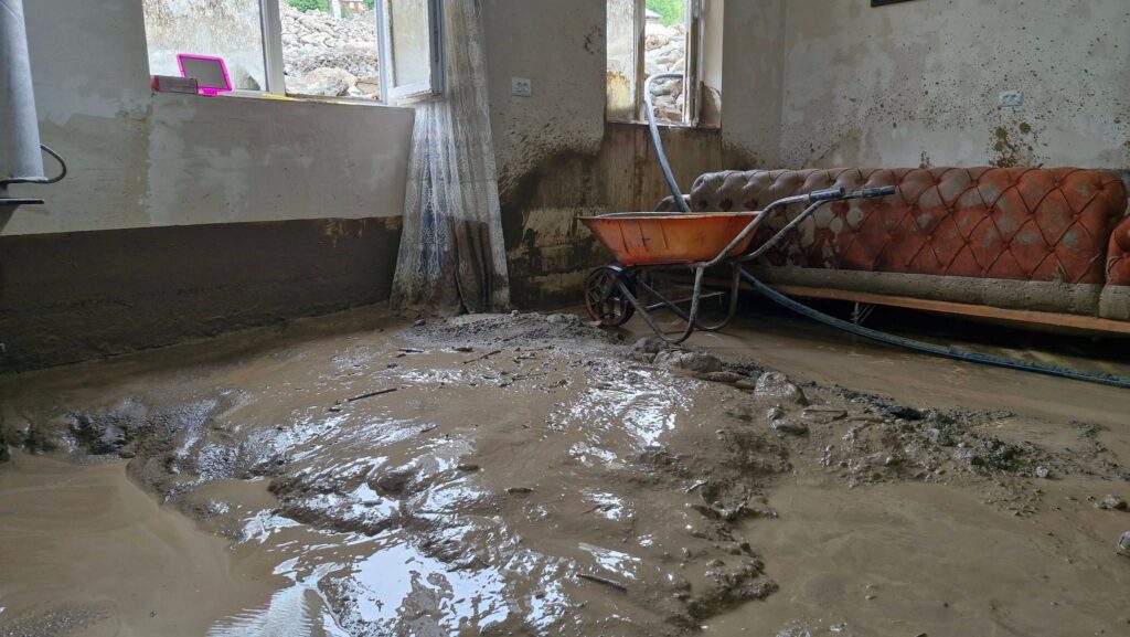 Major landslide hits Georgian village