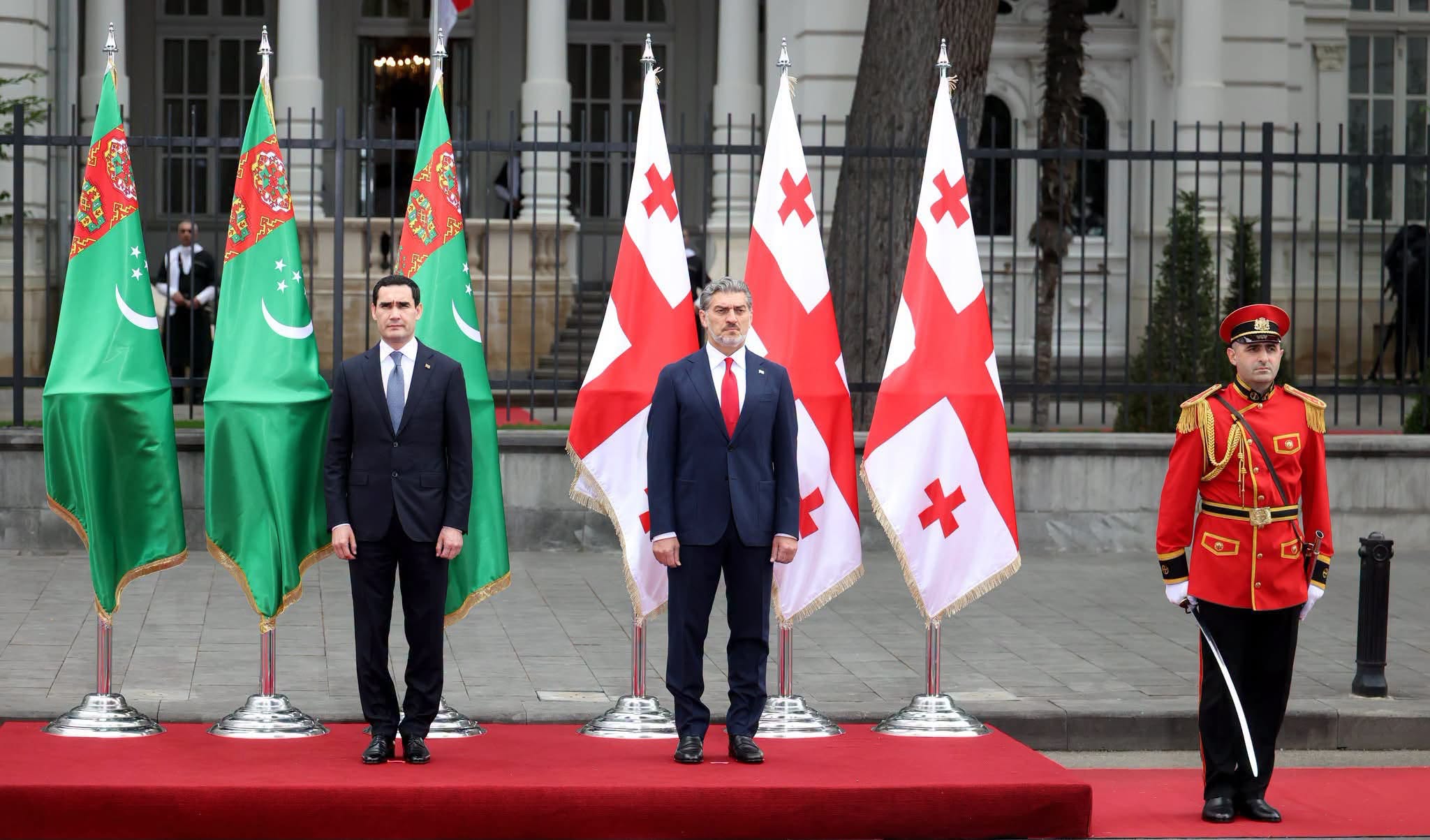 Georgia e Turkmenistan concordano di approfondire la cooperazione