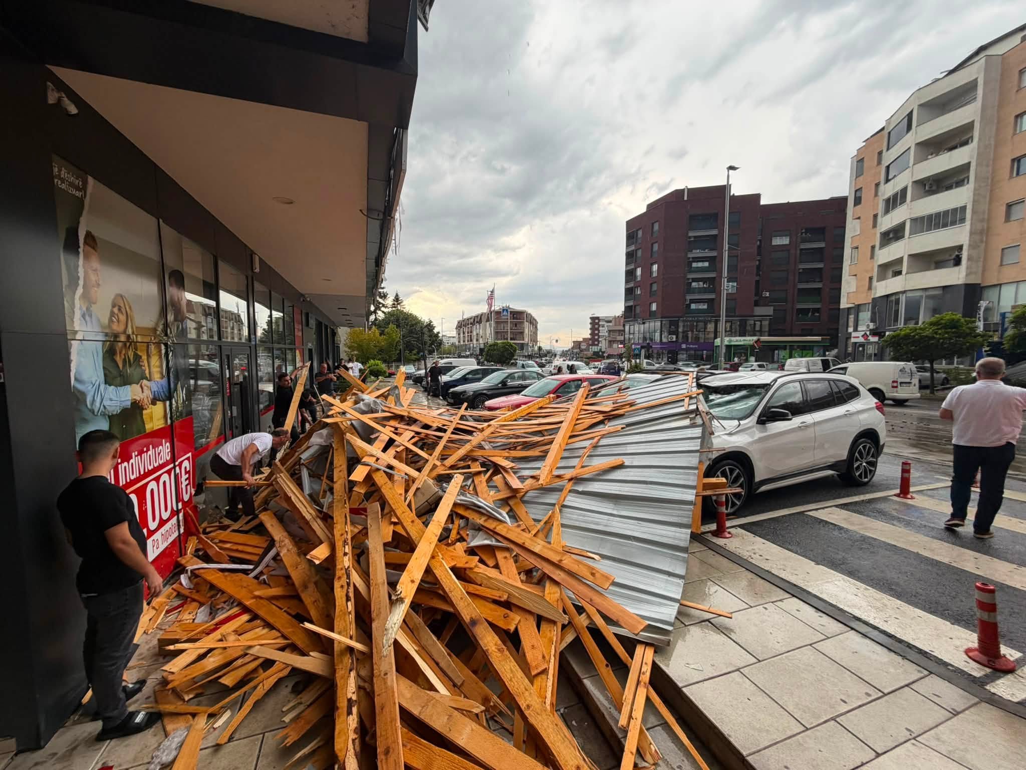 Tempeste nel comune di Suharekë: danni in città e nei villaggi