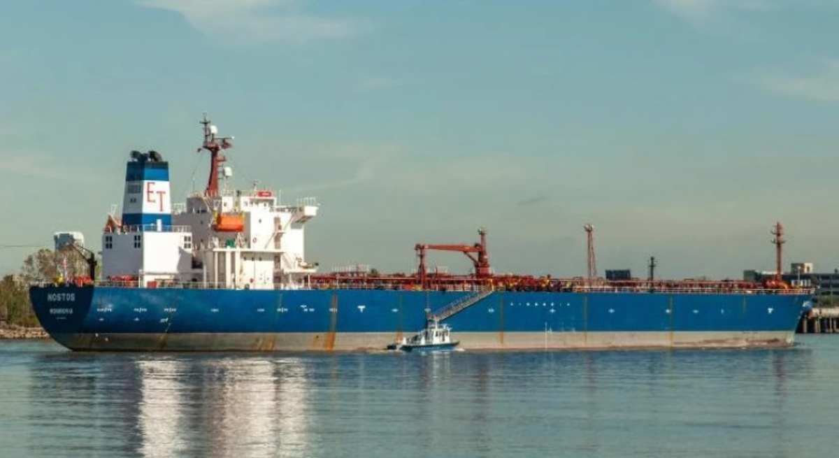Sanctions against Russian oil tanker