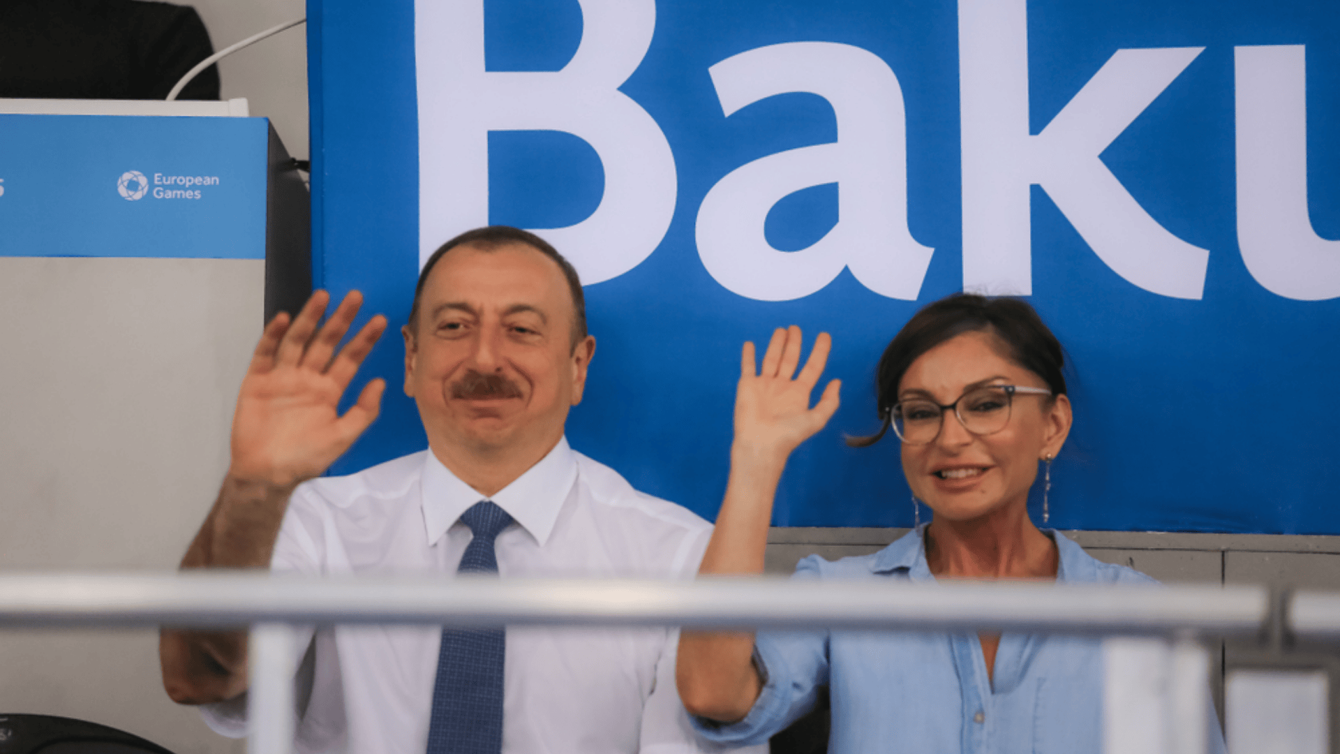 Ilham Aliyev and his wife Mehriban Aliyeva, 2018. | Photo: Aziz Karimov/Shutterstock