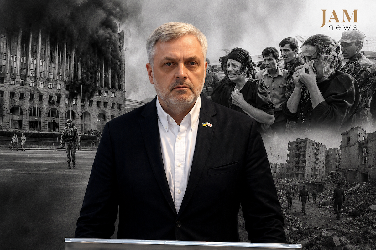 Esponente dell’opposizione georgiana sotto inchiesta per tradimento sui commenti sulla guerra in Abkhazia