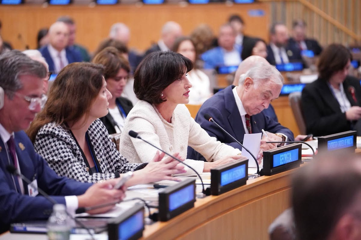 Georgia si unisce a una dichiarazione congiunta a sostegno dell’Ucraina all’ONU