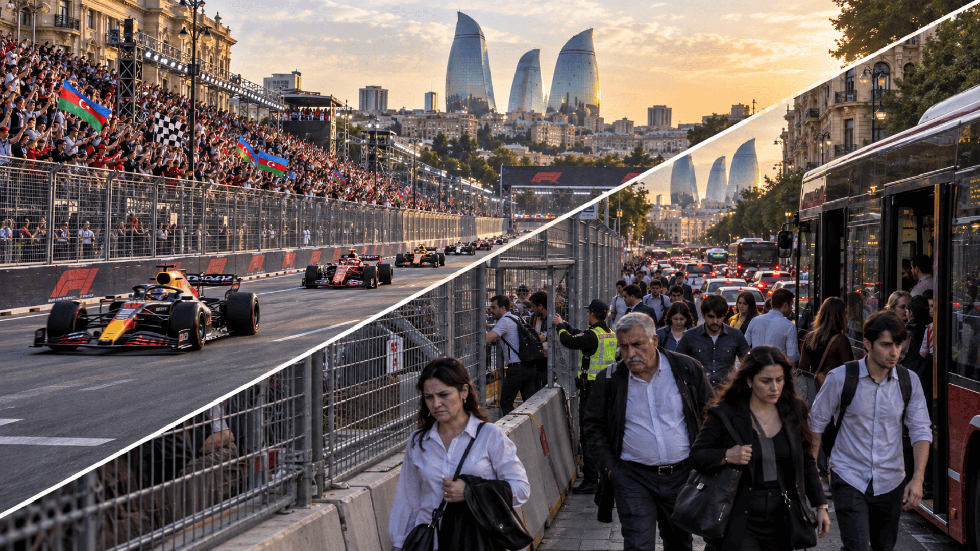 Gran Premio di Formula 1 dell'Azerbaijan: orario di gara fissato, ma tornare a casa è incerto