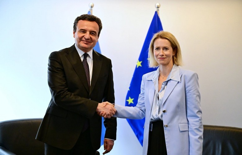 Kurti incontra Kaja Kallas: L'UÇK è nata come risposta alla pulizia etnica operata dalla Serbia