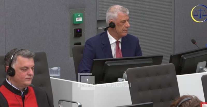 Procura chiede sei anni di carcere per Thaçi; la difesa chiede il rilascio dell'ex presidente