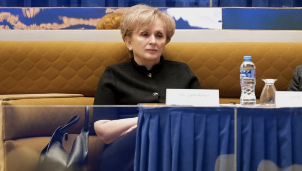 Nana Keinishvili. Georgia national bank member in corruption probe