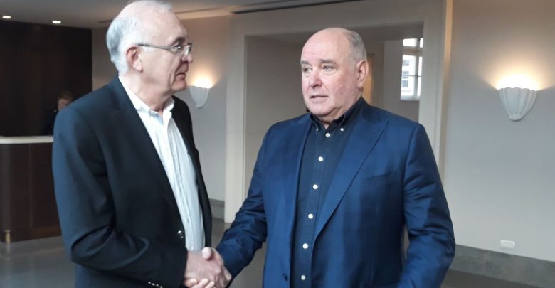 Zurab Abashidze and Grigory Karasin, 2019. Radio Free Europe/Radio Liberty.