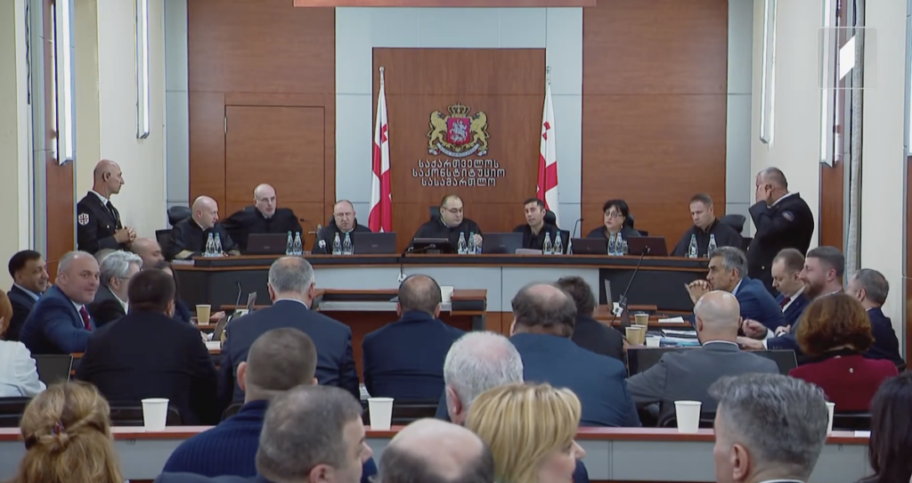 Day two of Georgia Constitutional Court hearing on opposition party ban