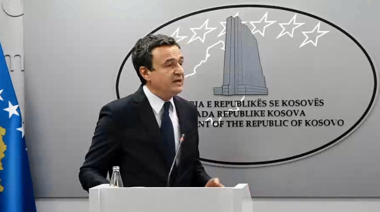 Kurti: Voteremo la Corte Speciale se il PDK garantisce il voto per Konjufca o Rushiti alla presidenza